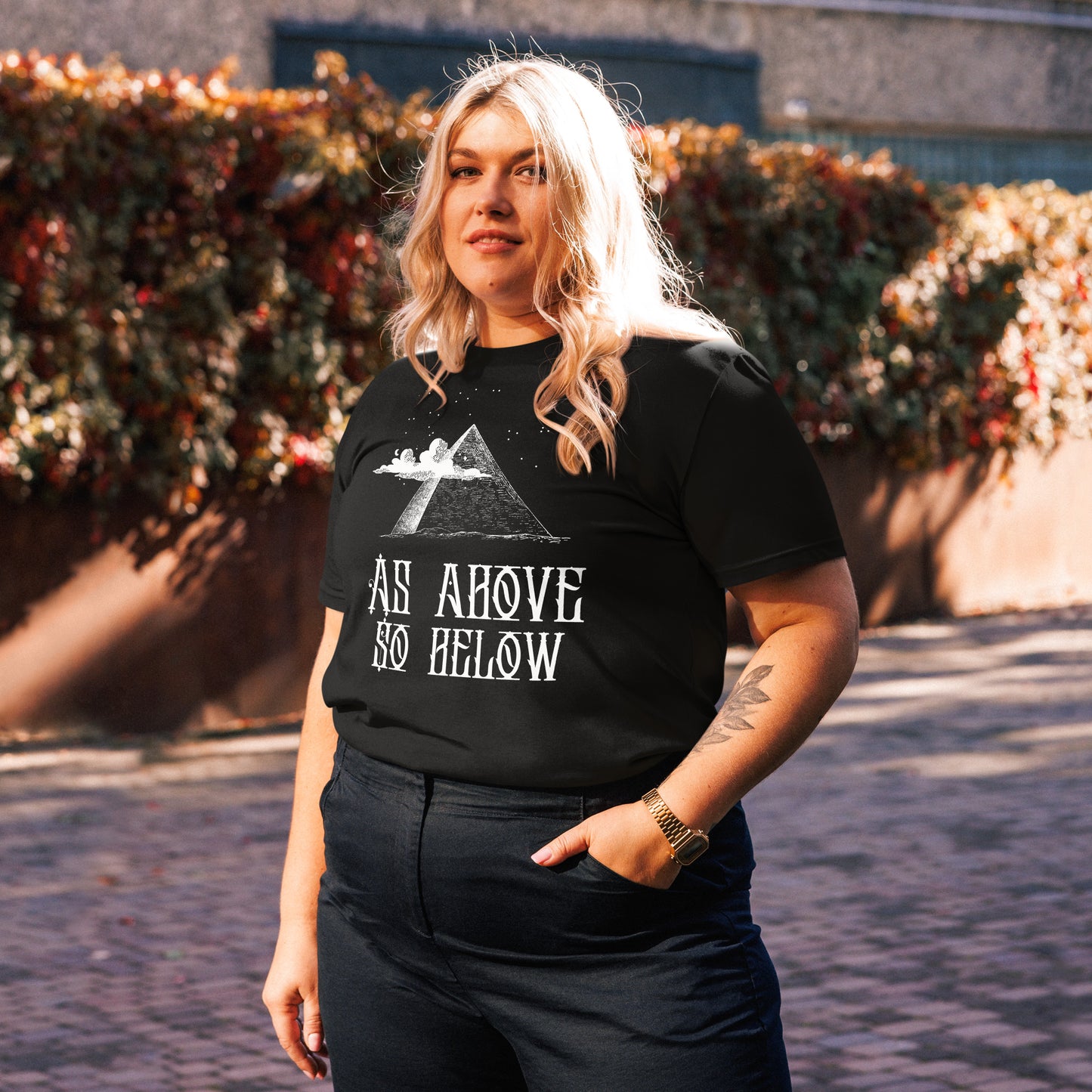 As Above So Below - Unisex organic cotton t-shirt 🌿