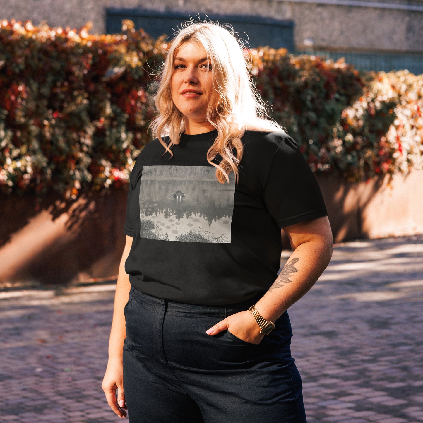 Nøkken - Unisex organic cotton t-shirt 🌿