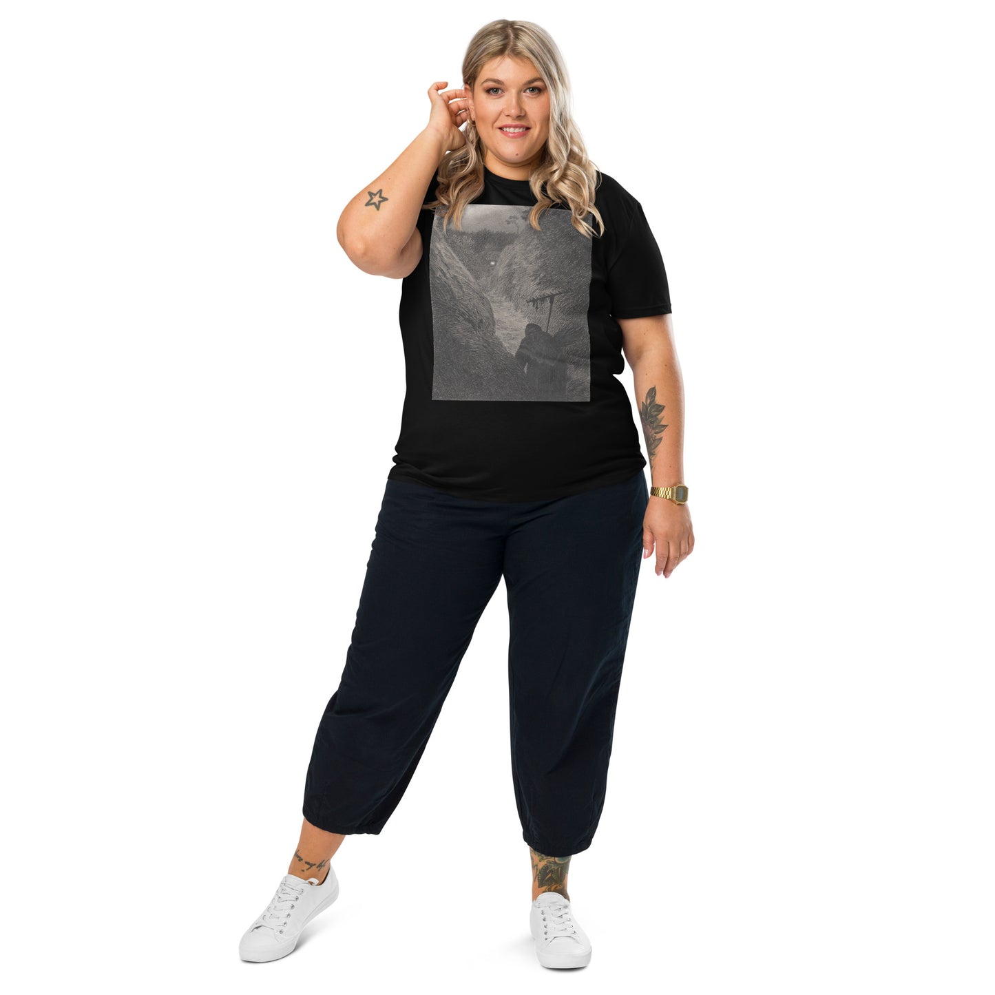 The Black Widow - Unisex organic cotton t-shirt 🌿