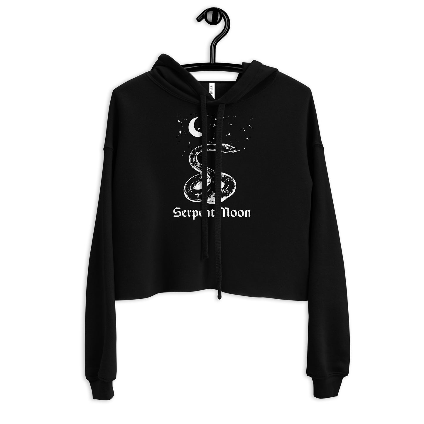 Serpent Moon - Cropped Hoodie