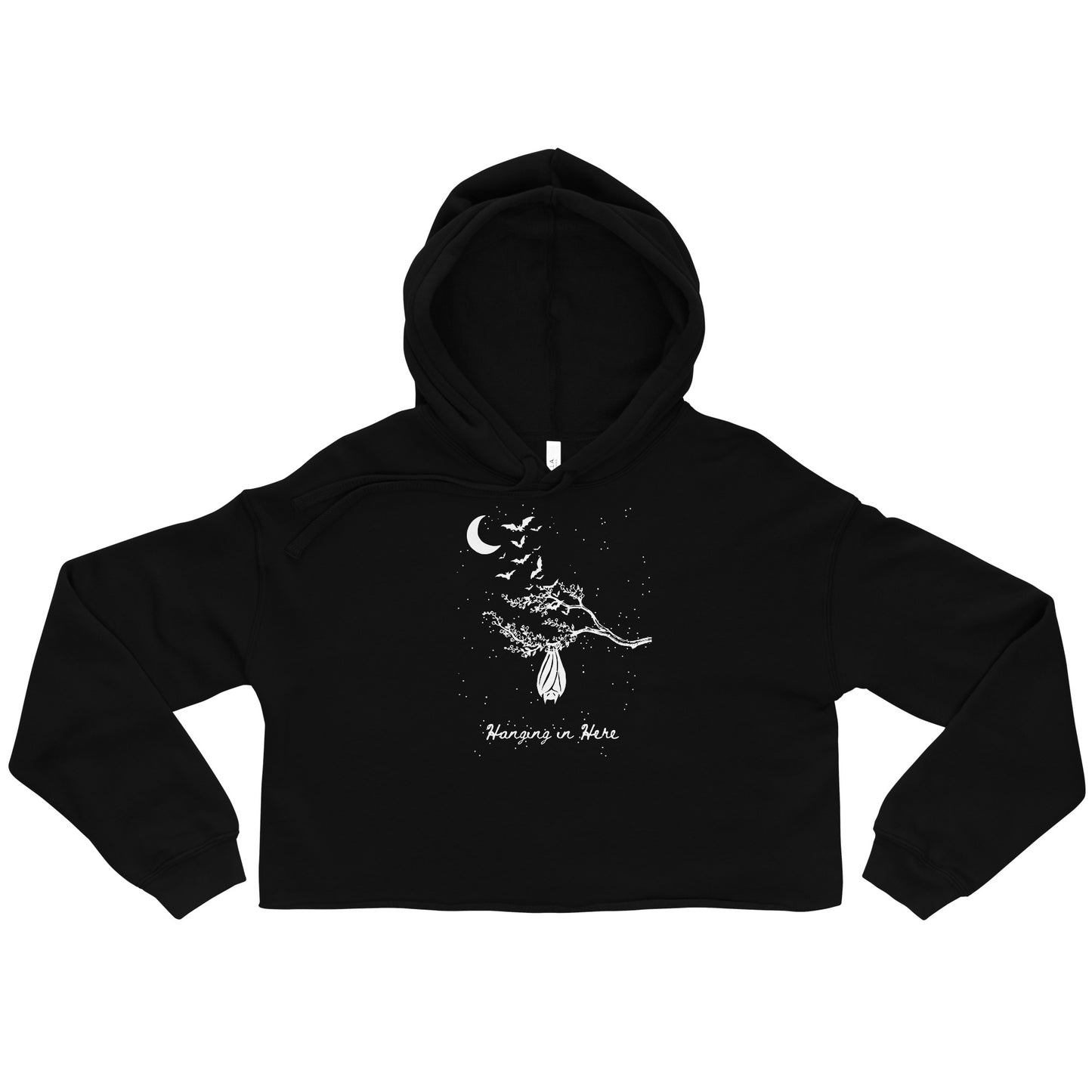 Hanging In Here - Cropped Hoodie