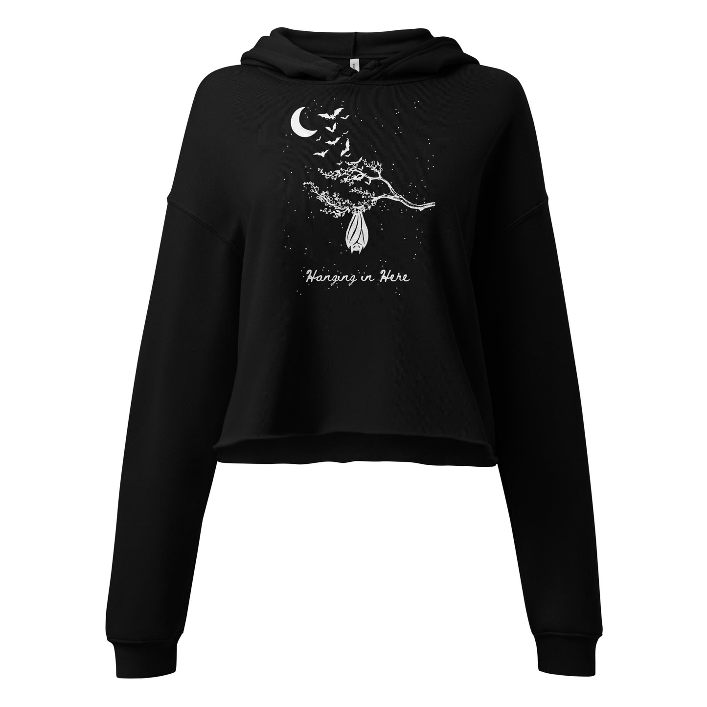 Hanging In Here - Cropped Hoodie
