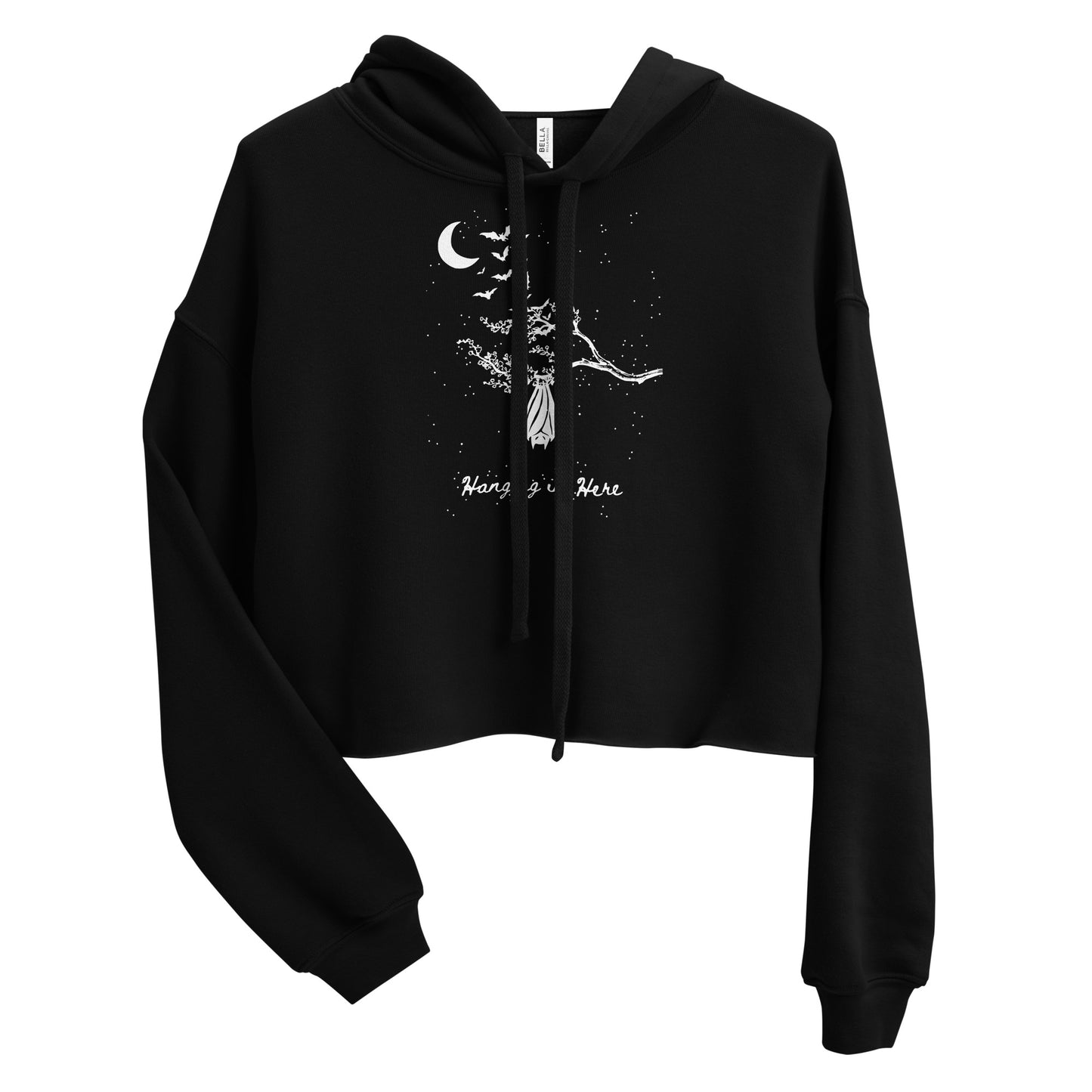 Hanging In Here - Cropped Hoodie