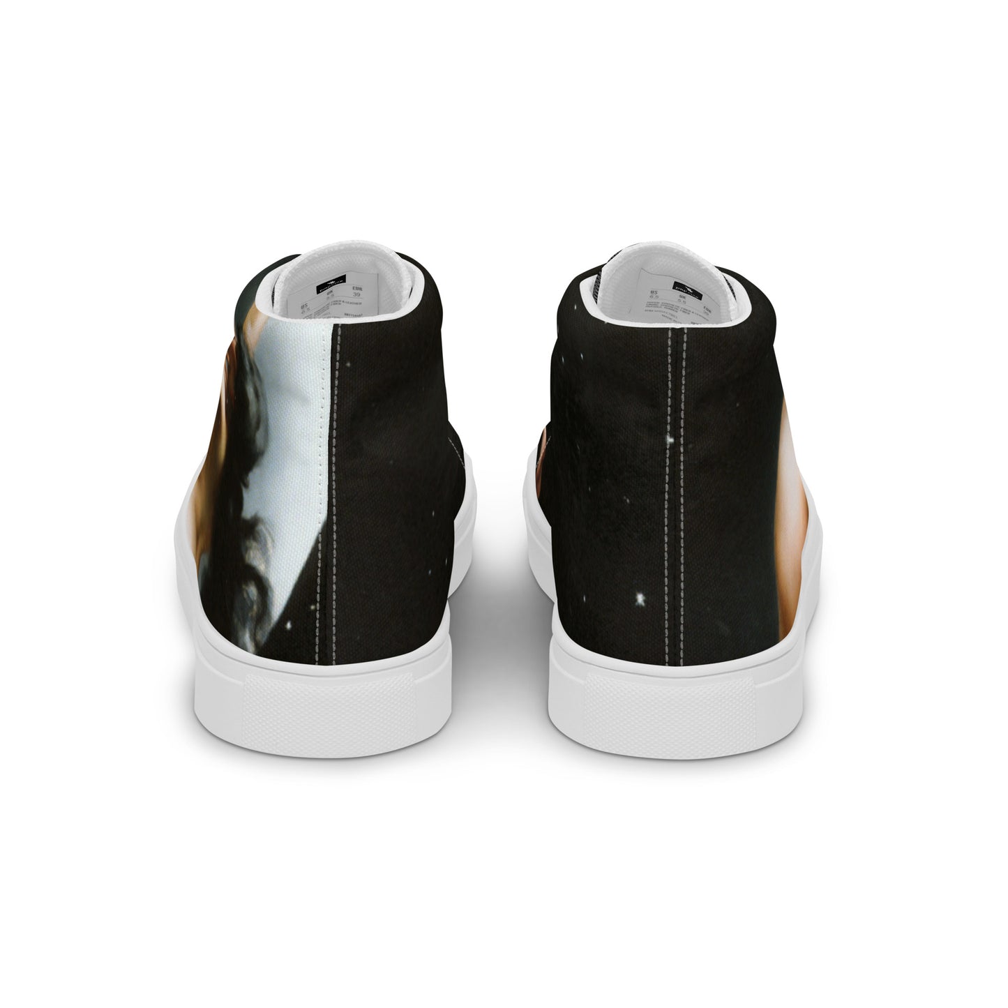 Moon Nymph - Men’s High Top Canvas Shoes