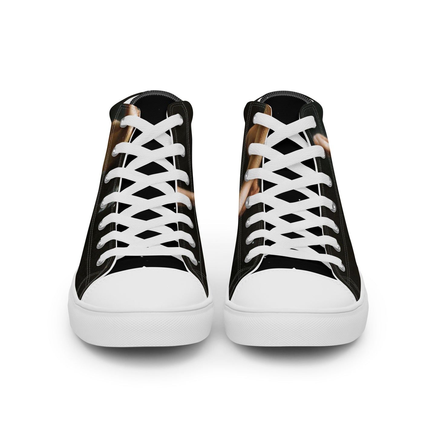 Moon Nymph - Men’s High Top Canvas Shoes