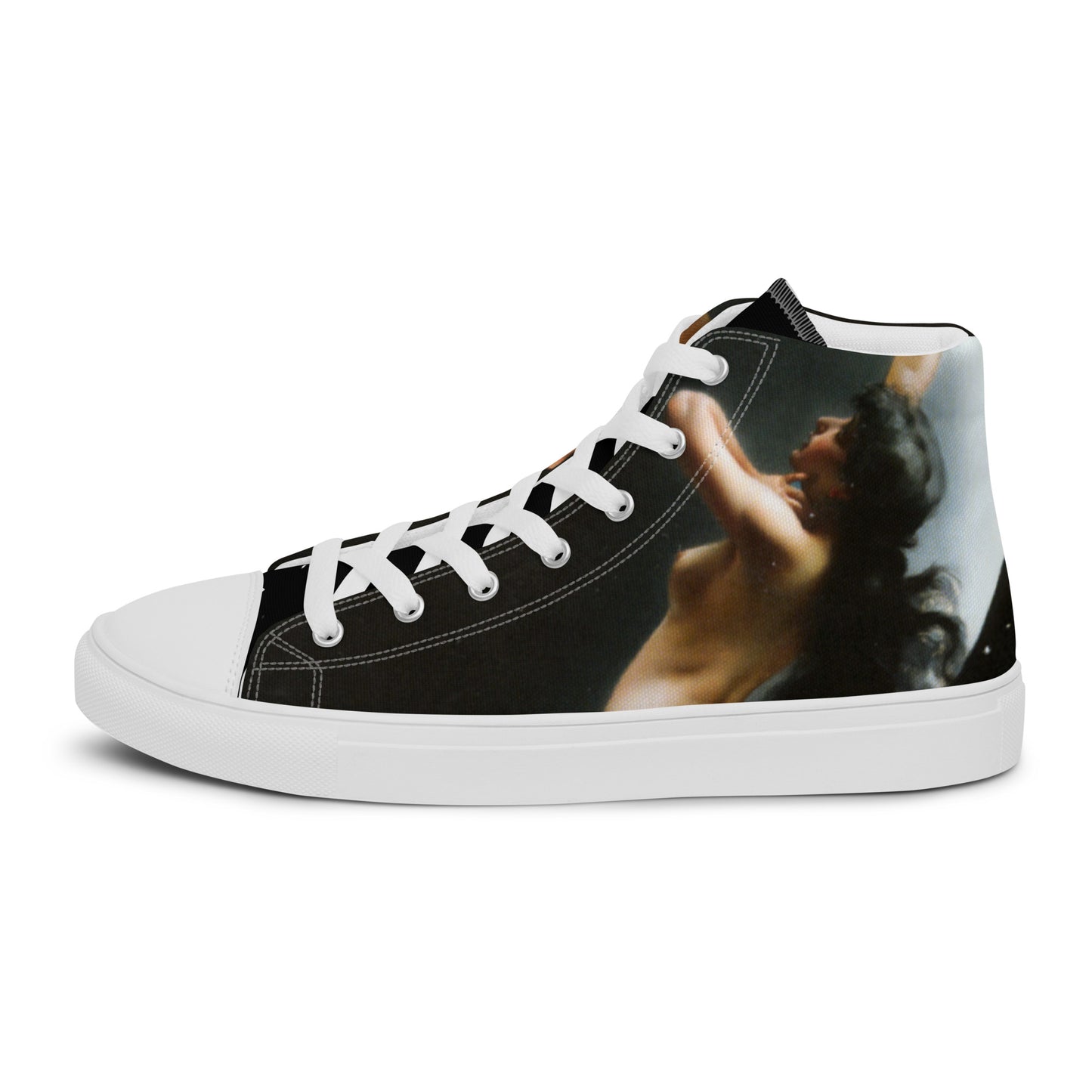 Moon Nymph - Men’s High Top Canvas Shoes