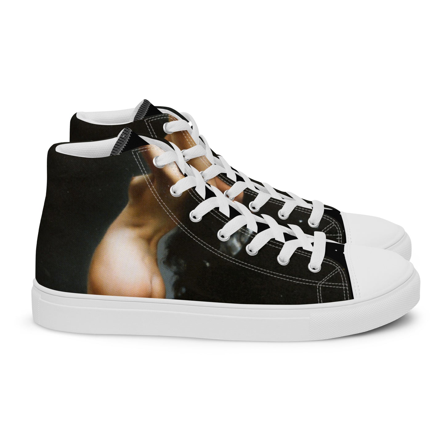 Moon Nymph - Men’s High Top Canvas Shoes