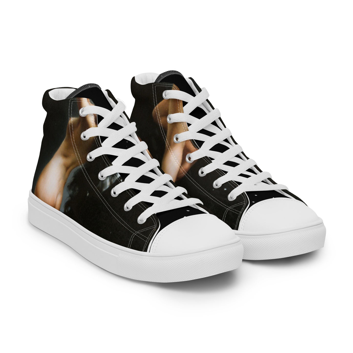 Moon Nymph - Men’s High Top Canvas Shoes