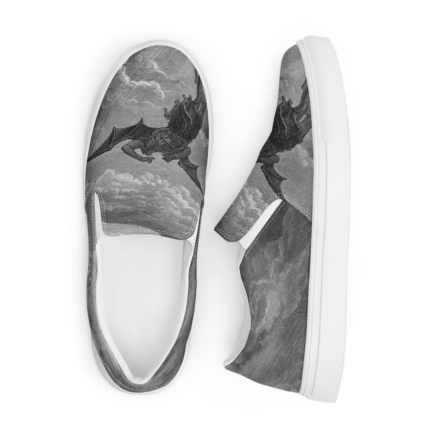 Morningstar - Gustav Doré - Men’s Slip-On Canvas Shoes