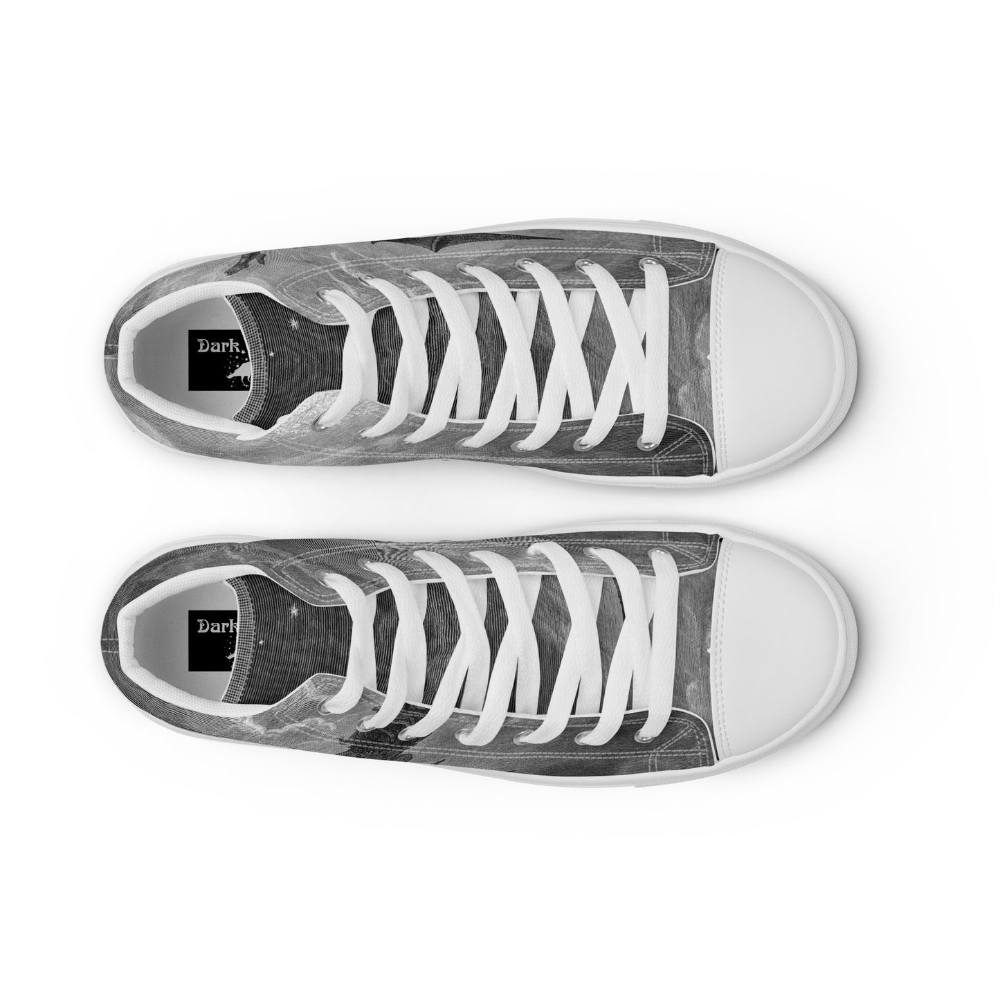 Morningstar - Gustav Doré - Women’s High Top Canvas Shoes