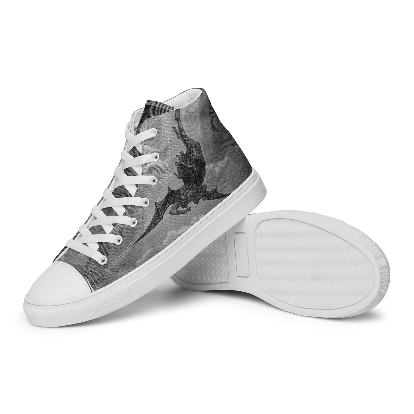 Morningstar - Gustav Doré - Women’s High Top Canvas Shoes
