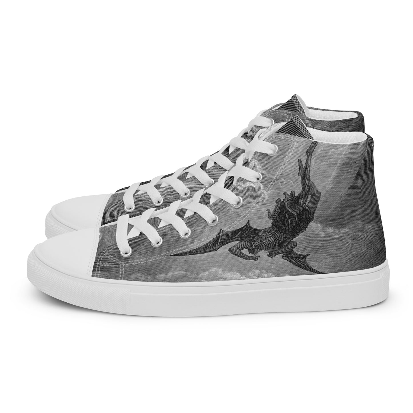 Morningstar - Gustav Doré - Women’s High Top Canvas Shoes