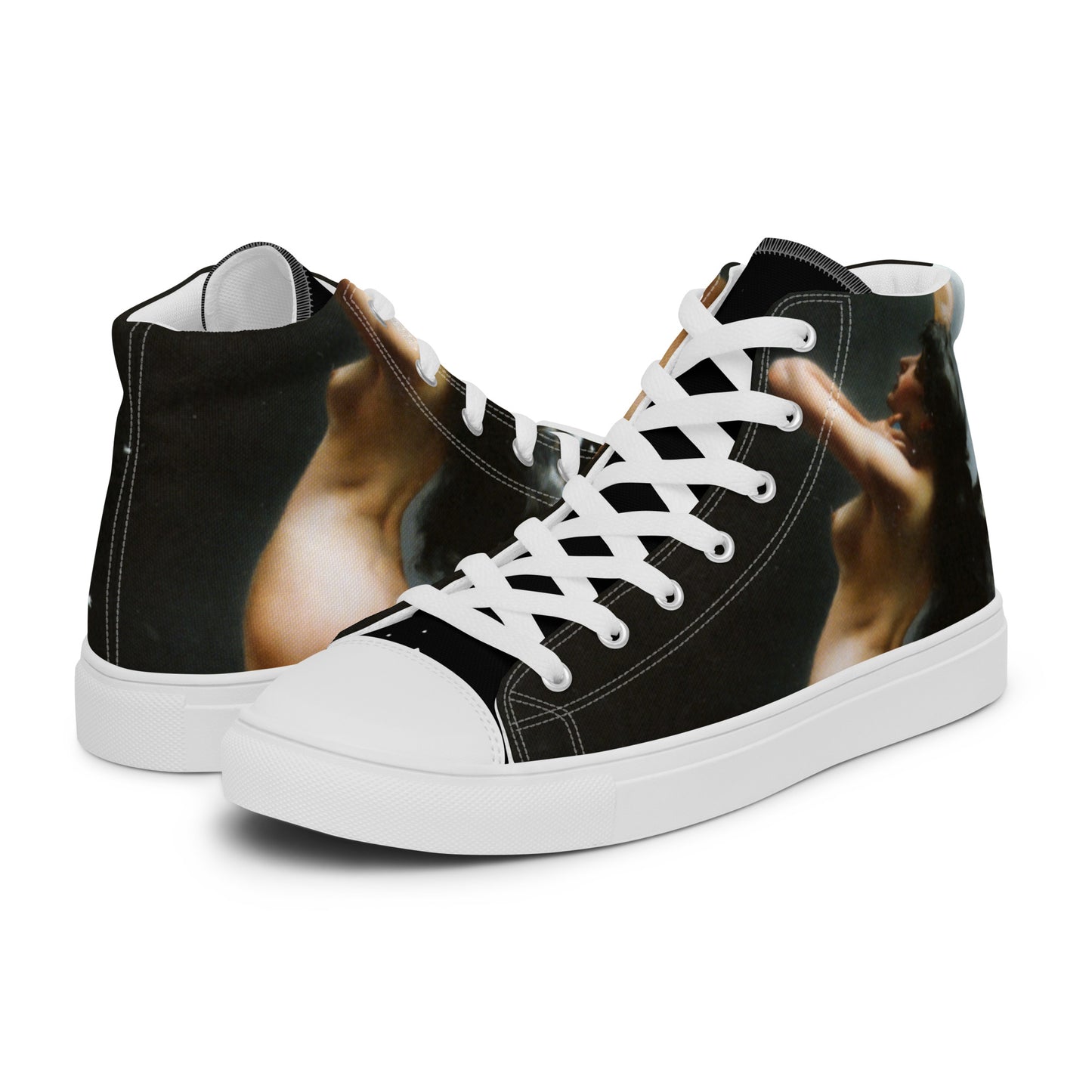 Moon Nymph - Women’s High Top Canvas Shoes