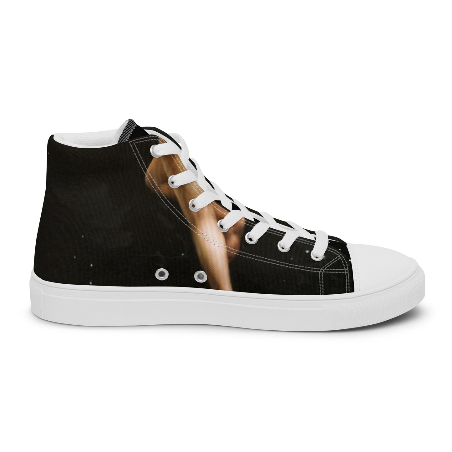 Moon Nymph - Women’s High Top Canvas Shoes