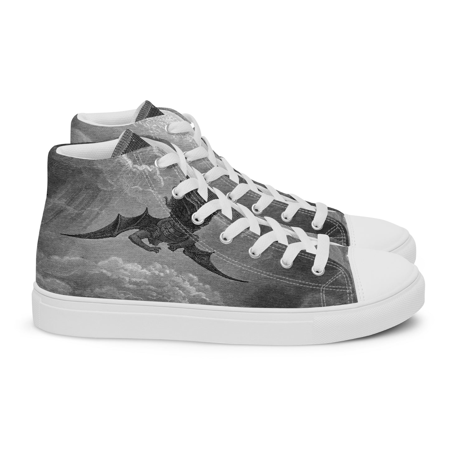 Morningstar - Gustav Doré - Women’s High Top Canvas Shoes