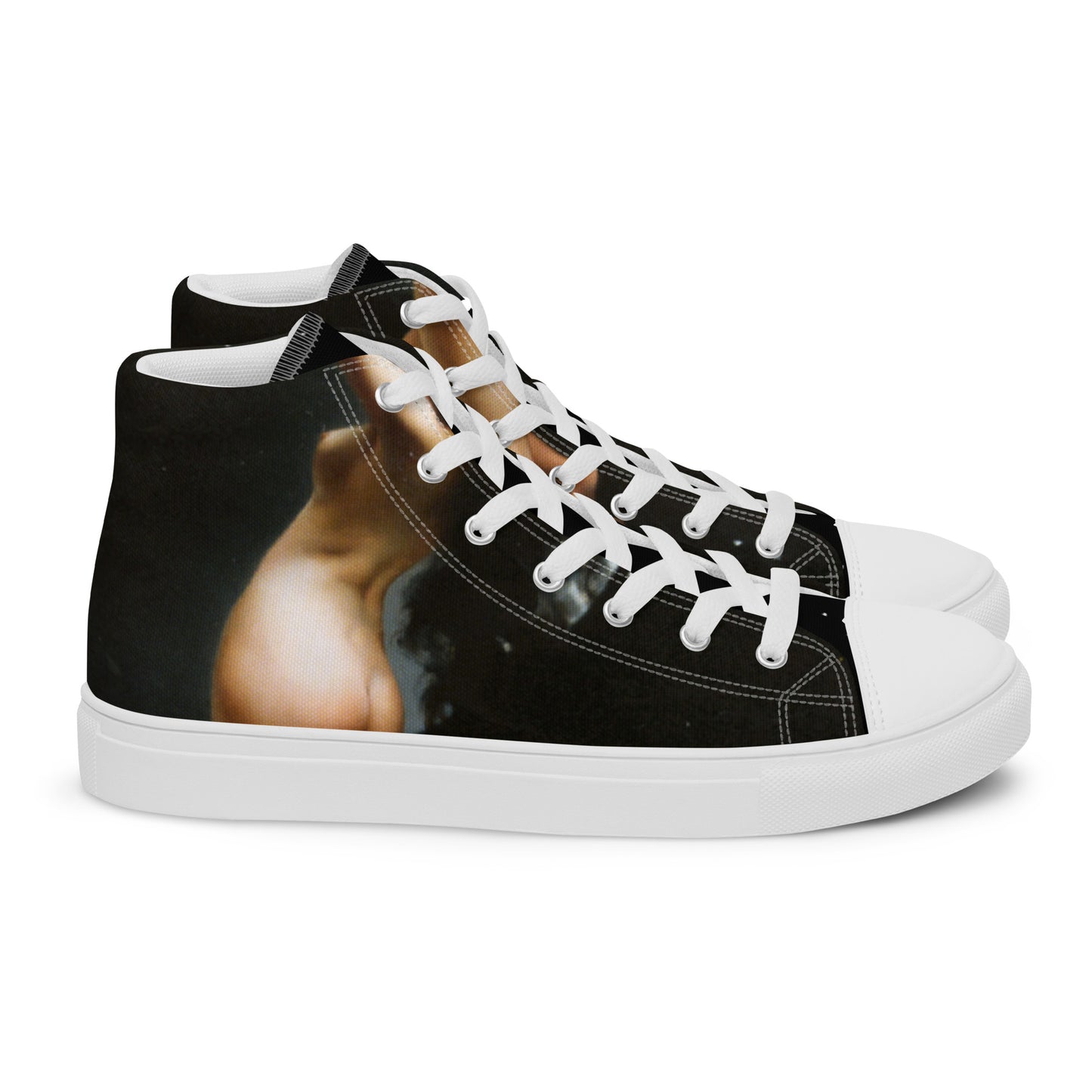 Moon Nymph - Women’s High Top Canvas Shoes