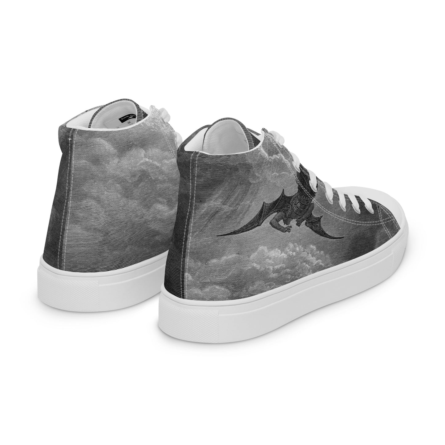 Morningstar - Gustav Doré - Women’s High Top Canvas Shoes