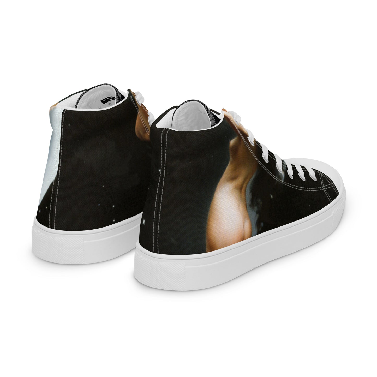 Moon Nymph - Women’s High Top Canvas Shoes
