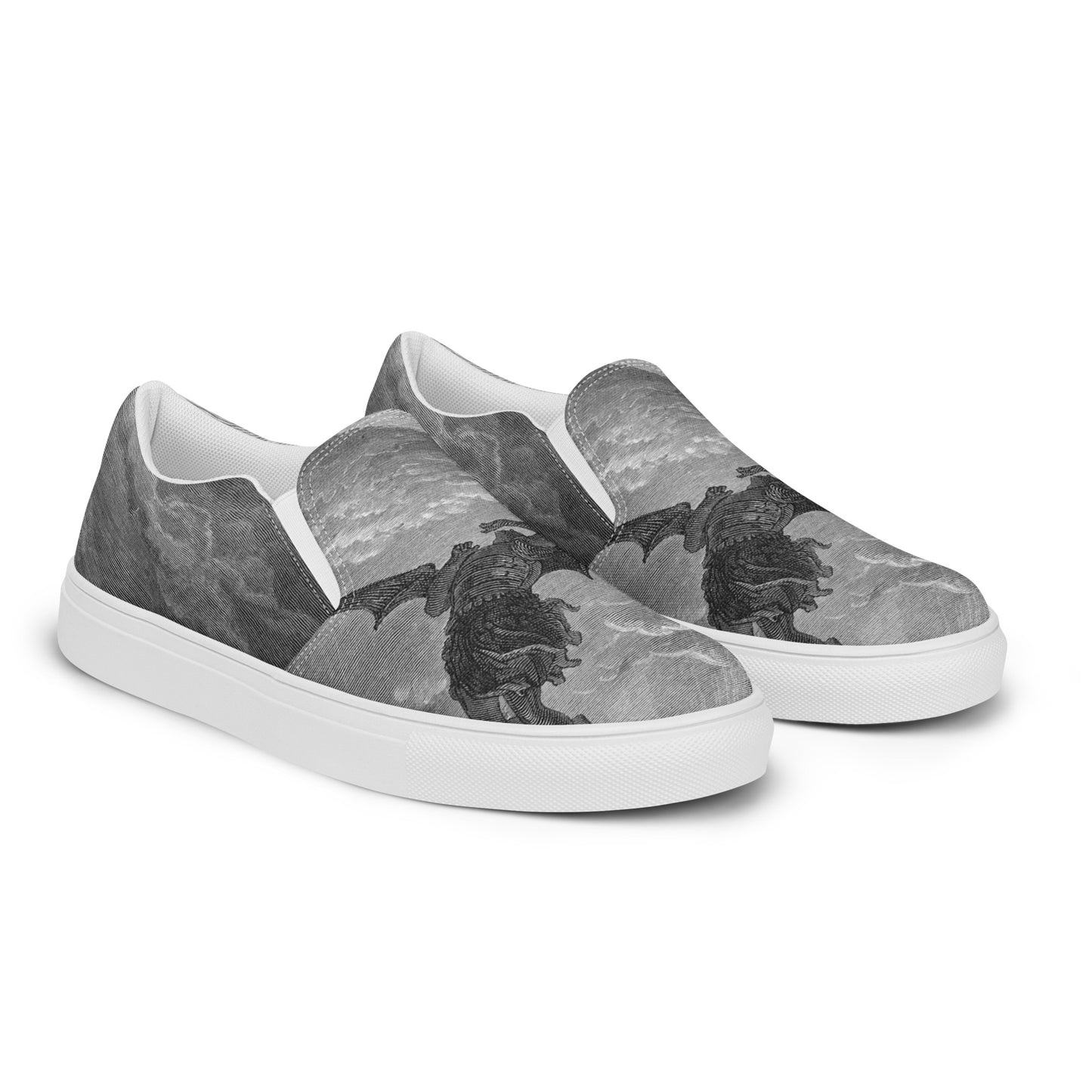 Morningstar - Gustav Doré - Women’s Slip-On Canvas Shoes