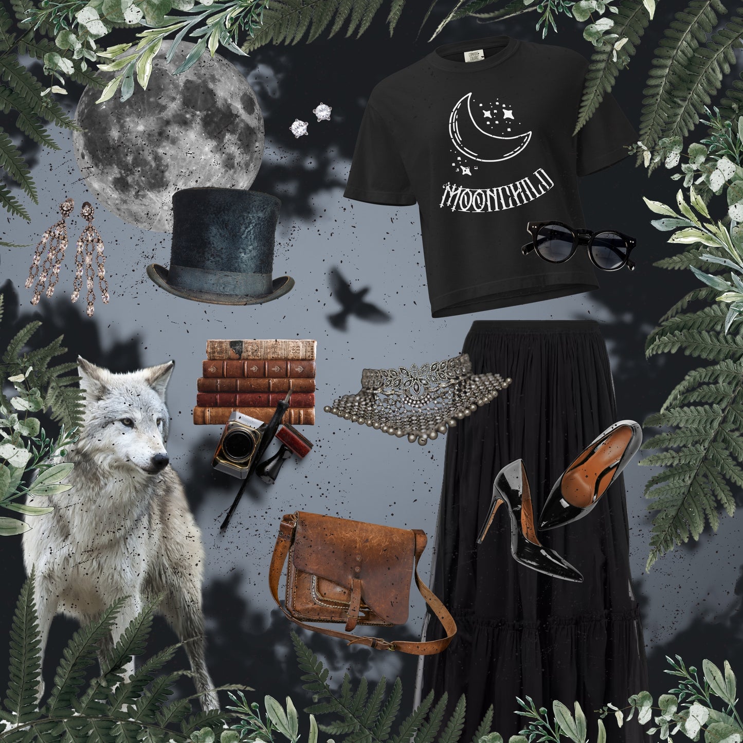 Moonchild -  Women’s heavyweight boxy tee