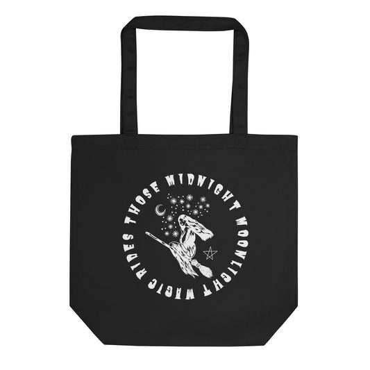 Midnight Moonlight Magic Rides - Eco Tote Bag 🌿