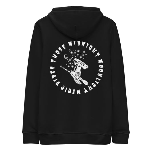 Midnight Moonlight Magic Rides - Unisex Eco Hoodie 🌿