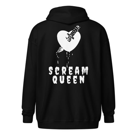 Scream Queen - Unisex heavy blend zip hoodie