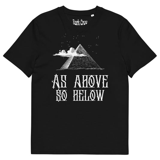 As Above So Below - Unisex organic cotton t-shirt