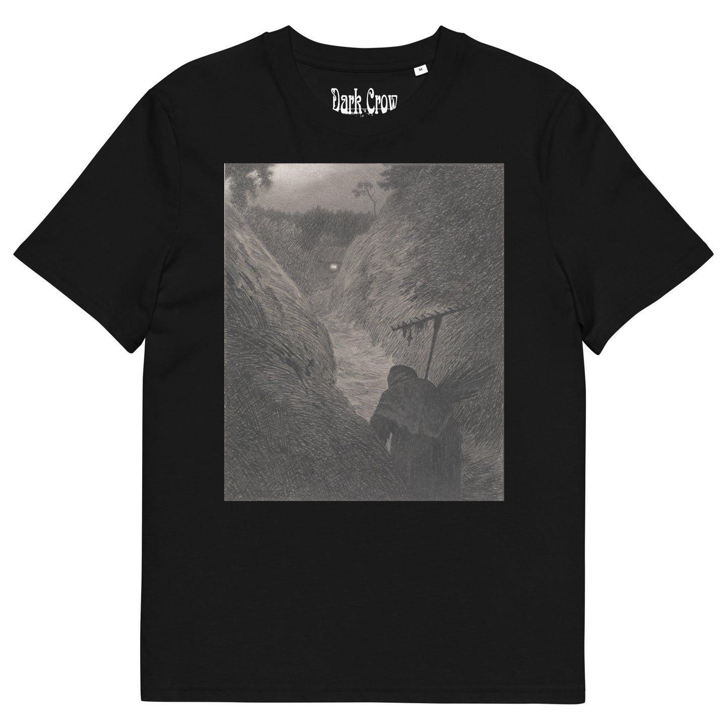 The Black Widow - Unisex organic cotton t-shirt 🌿