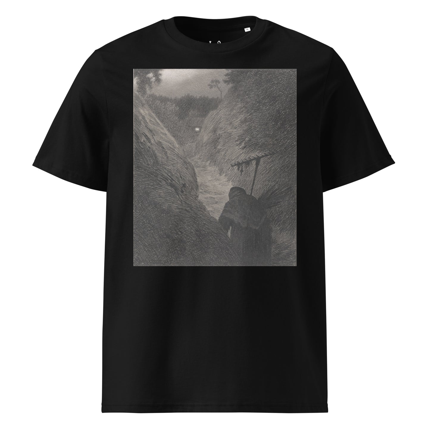 The Black Widow - Unisex organic cotton t-shirt 🌿