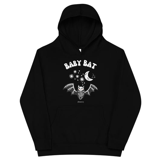 Baby Bat - Kids Fleece Hoodie