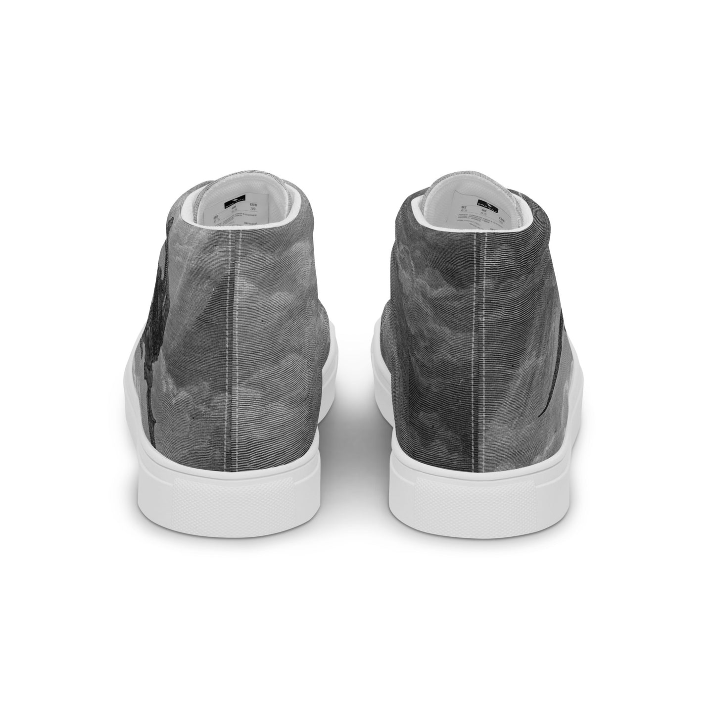 Morningstar - Gustav Doré - Paradise Lost - Men’s High Top Canvas Shoes