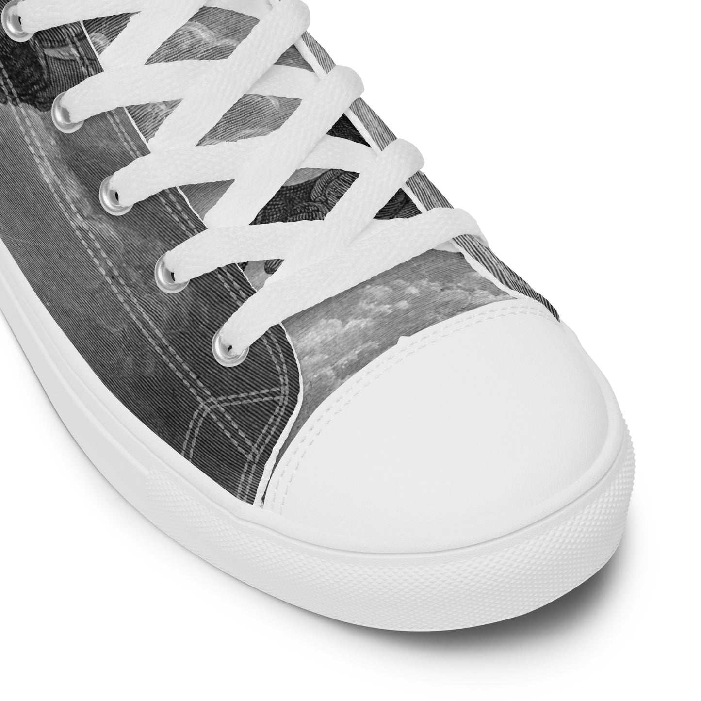 Morningstar - Gustav Doré - Paradise Lost - Men’s High Top Canvas Shoes