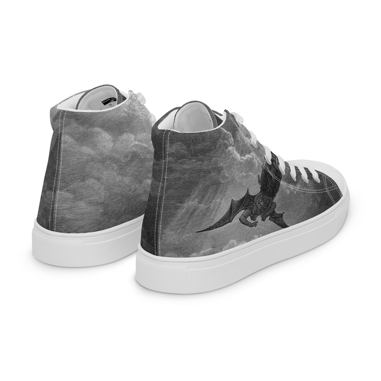 Morningstar - Gustav Doré - Paradise Lost - Men’s High Top Canvas Shoes