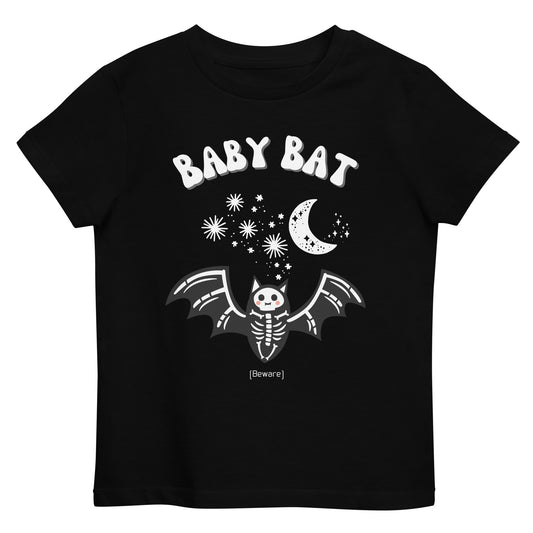 Baby Bat - Organic Cotton Kids T-shirt 🌿