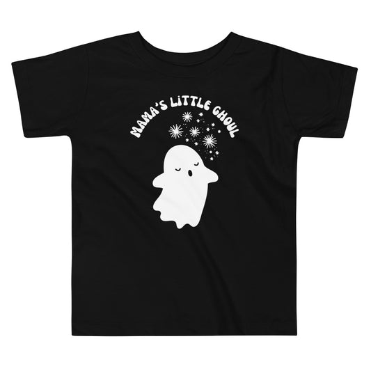 Mama's Little Ghoul - Toddler Short Sleeve Tee