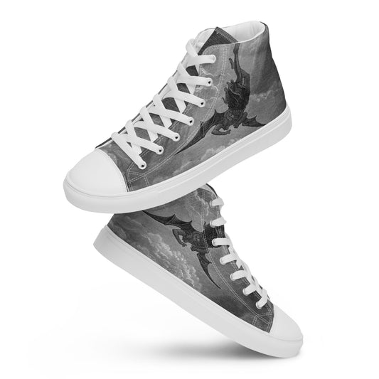 Lucifer Morningstar - Women’s High Top Canvas Shoes