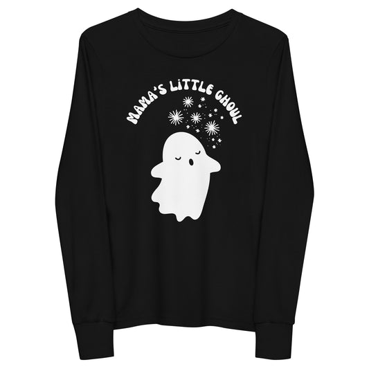 Mama's Little Ghoul - Youth Long Sleeve Tee